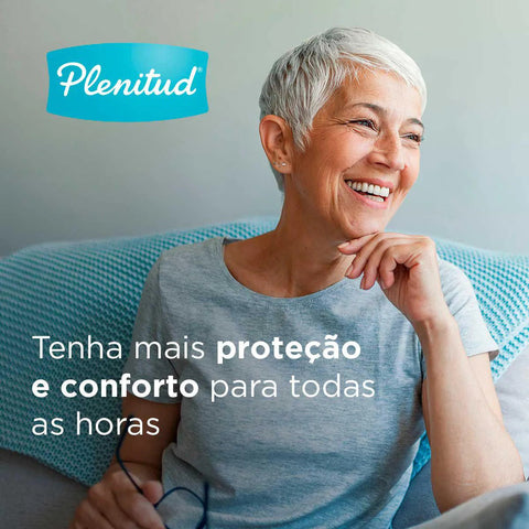 Roupa Íntima Plenitude Active Plus - Tamanho G / XG - 4 x 8 Unidades