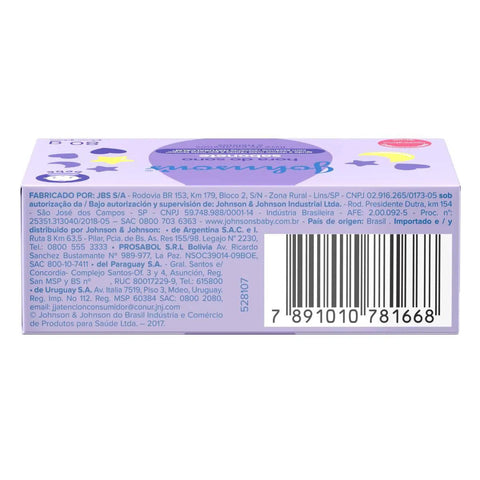 Sabonete em Barra Johnson's Baby Hora do Sono - 80 g