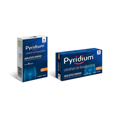 Pyridium 100mg - 25 Unidades - Comprimido