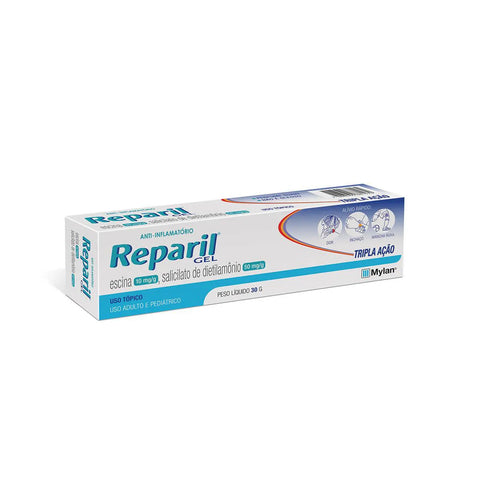 Reparil 10mg/g + 50mg/g - 30 g - Gel