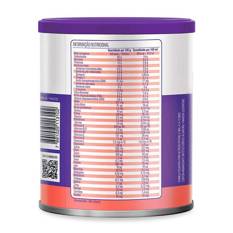 Fórmula Infantil Fortini Complete Sabor Vitamina de Frutas - 800 g