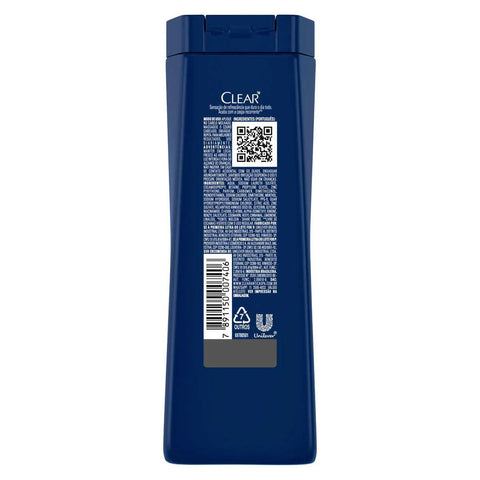 Shampoo Anticaspa Clear Men Ice Cool Menthol 1 Unidade Com 200Ml