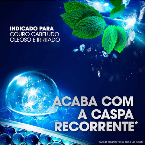 Shampoo Anticaspa Clear Men Ice Cool Menthol 1 Unidade Com 200Ml