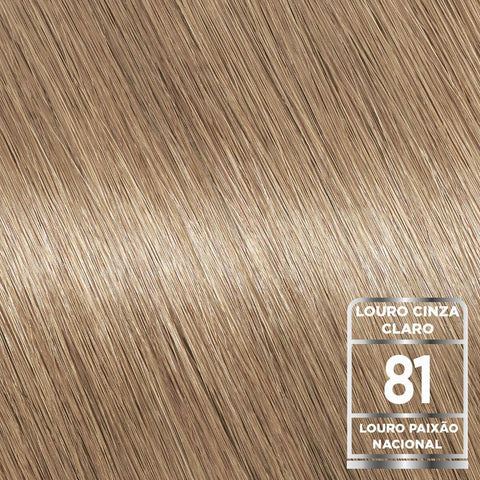 Tintura Garnier Nutrisse Creme Nº 81 Louro Paixão Nacional