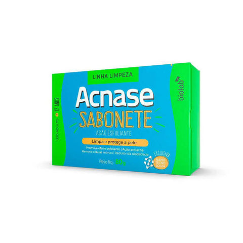Sabonete Esfoliante Acnase Clean 80G