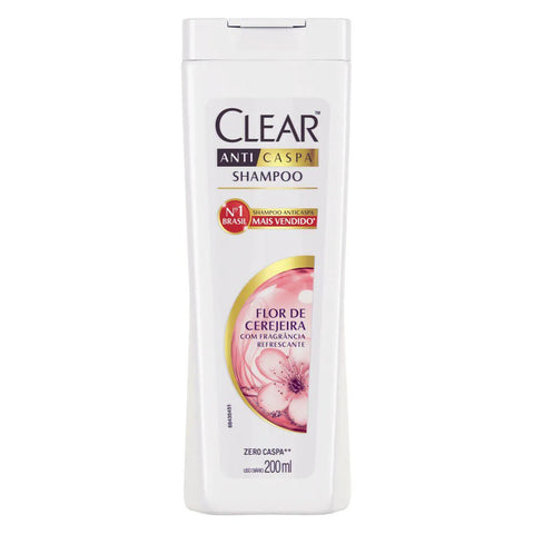 Shampoo Anticaspa Clear Flor de Cerejeira 200Ml