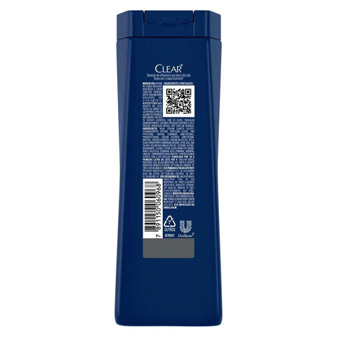 Shampoo Anticaspa Clear Men Ice Cool Menthol 400Ml