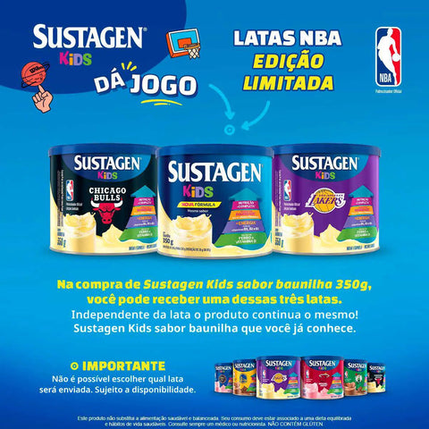 Sustagen Kids Sabor Baunilha - 380 g