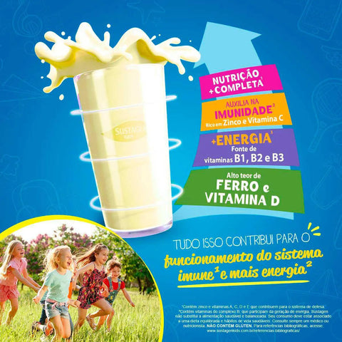 Sustagen Kids Sabor Baunilha - 380 g