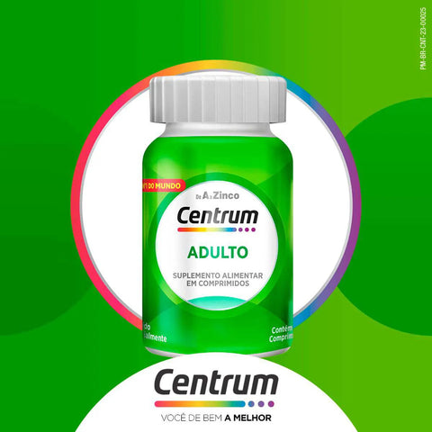 Polivitamínico Centrum 60 Unidades - Comprimido