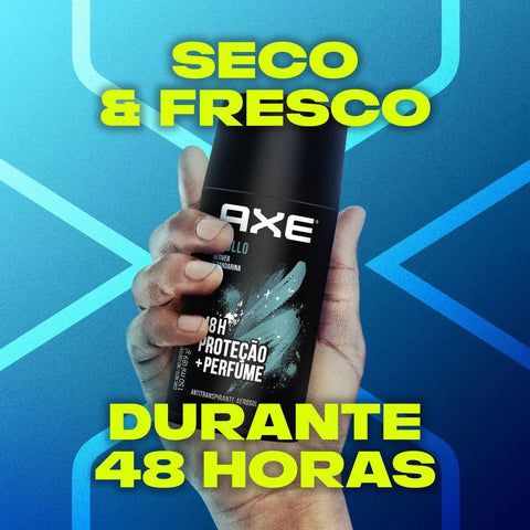 Desodorante Axe Body Spray Apollo, Aerossol, 1 Unidade Com 150Ml