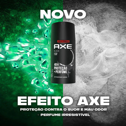 Desodorante Axe Body Spray Black, Spray, 1 Unidade Com 150Ml