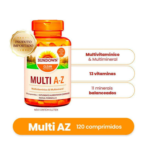 Politivamínico Multi A-Z (Nestlé) 120 Unidades - Comprimido