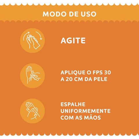 Protetor Solar Episol Intense Spray FPS 30 - 200 mL