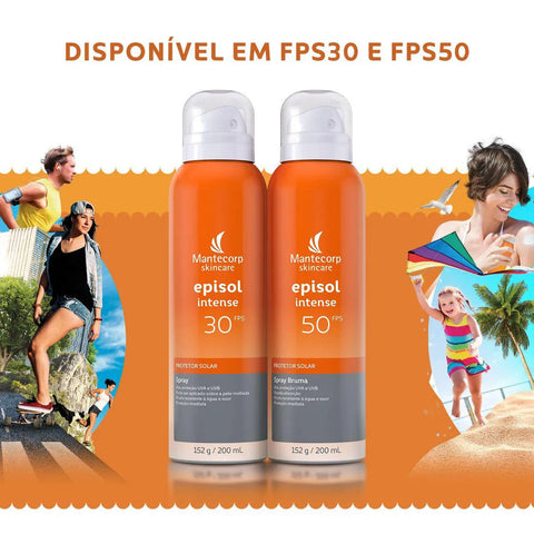 Protetor Solar Episol Intense Spray FPS 30 - 200 mL