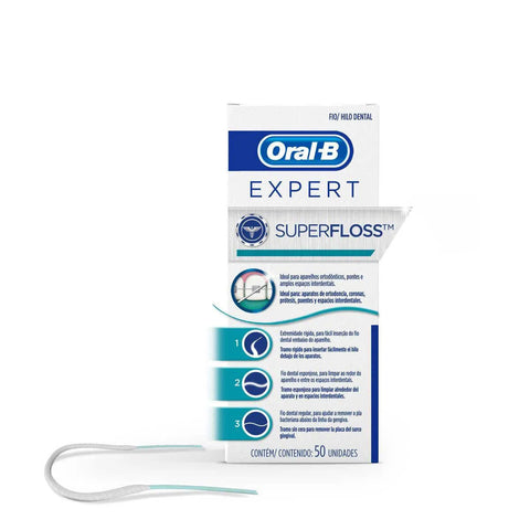 Fio Dental Oral-B Super Floss 50 Unidades