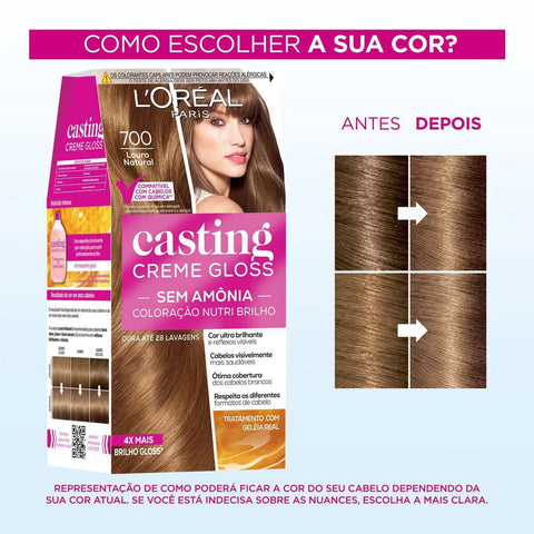 Tonalizante L'Oréal Casting Creme Gloss N° 700 Louro Natural
