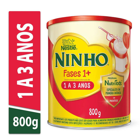 Fórmula Infantil Ninho Fases 1 a 3 - 800 g