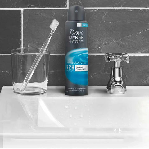 Desodorante Masculino Dove Men + Care Clean Comfort, Aerossol, 1 Unidade Com 150Ml