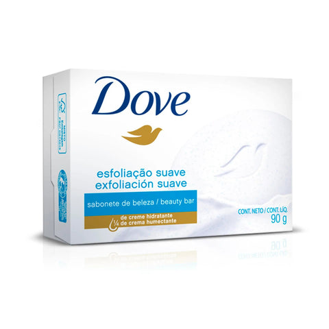 Sabonete Dove Esfoliação Suave Barra Com 90G