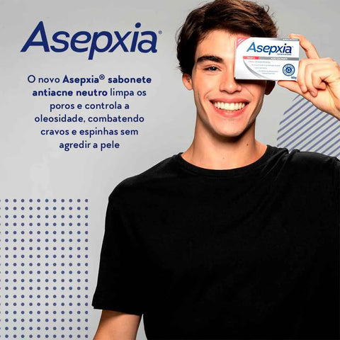 Sabonete Facial Asepxia Neutro Barra Com 80G