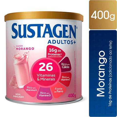 Sustagen Sabor Morango - 400 g