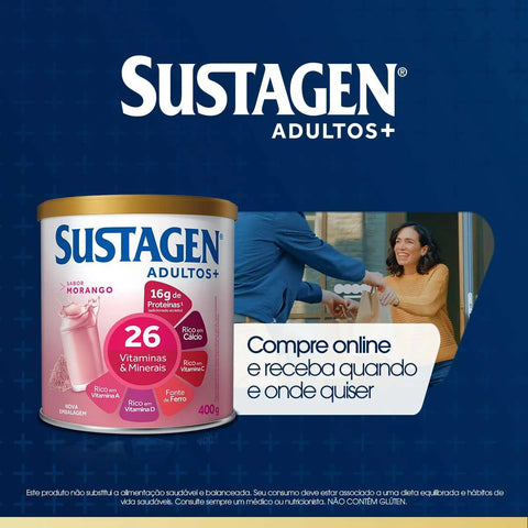 Sustagen Sabor Morango - 400 g