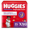 Fralda Huggies Roupinha Supreme Care Tamanho XXG - 24 Unidades
