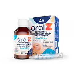 Suplemento de Zinco Oral Z 4mg/mL - 75 mL - Solução - Sabor Chocolate & Frutas Vermelhas