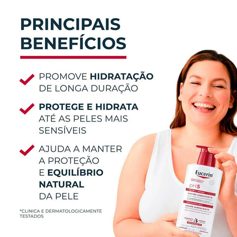Eucerin Loção Ph5 Pump 400 Ml