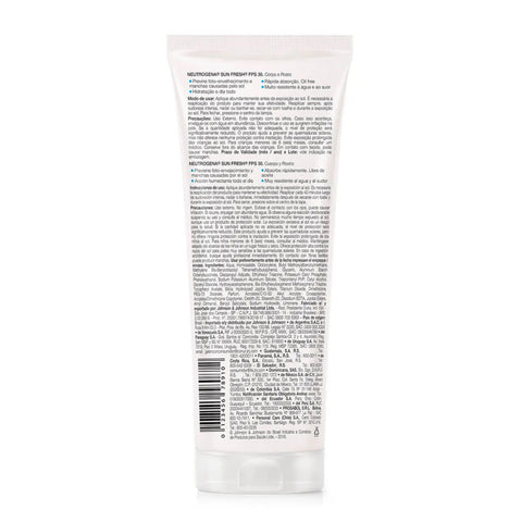 Protetor Solar Corporal Neutrogena Sun Fresh FPS 30 - 200 mL