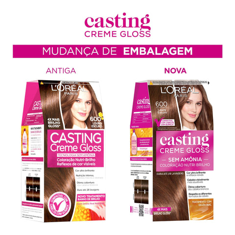 Tintura Casting 600 Louro Escuro