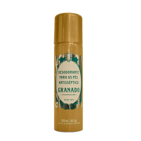 Desodorante Aerosol Para Pés Antisséptico Granado 100Ml