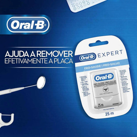 Fio Dental Oral-B Pro-Saúde Menta Refrescante, 1 Unidade Com 25M