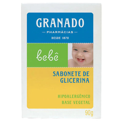 Sabonete Em Barra Granado Bebê Glicerina 90G