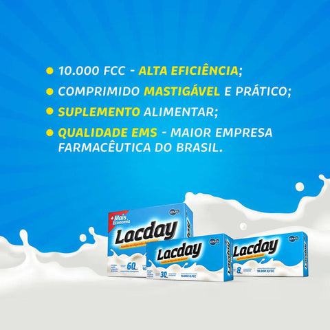 Lacday 10000FCC - 8 Unidades - Tablete