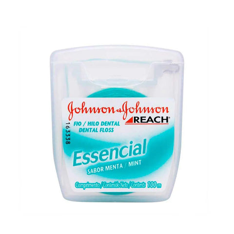 Fio Dental Reach Essencial Menta Com 100M