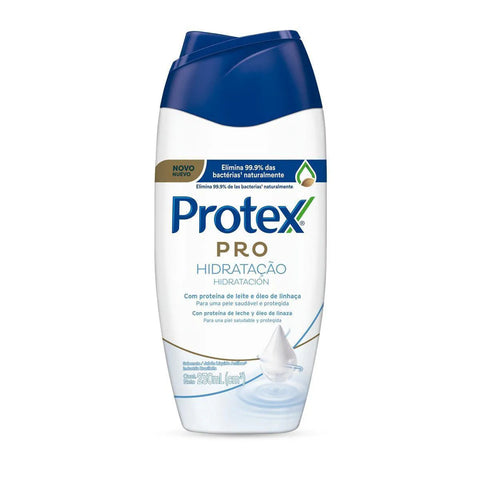 Sabonete Antibacteriano Protex Pro Hidratação Proteína de Leite e Óleo de Linhaça, Líquido, 1 Unidade Com 230Ml