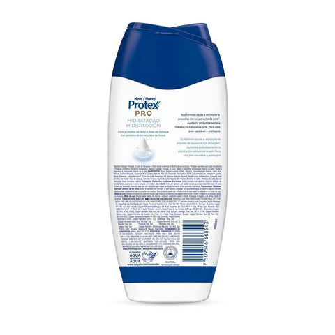Sabonete Antibacteriano Protex Pro Hidratação Proteína de Leite e Óleo de Linhaça, Líquido, 1 Unidade Com 230Ml
