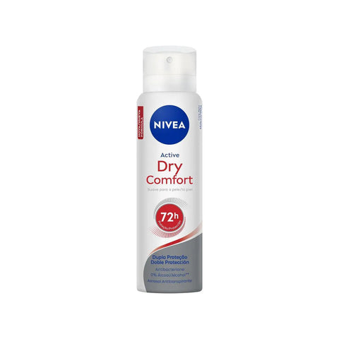 Desodorante Antitranspirante Feminino Nivea Dry Comfort Plus, Aerossol, 1 Unidade Com 150Ml