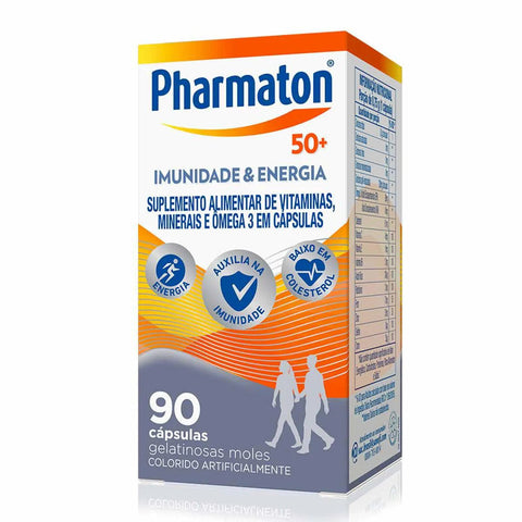 Polivitamínico Pharmaton 50+ 90 Unidades - Cápsula