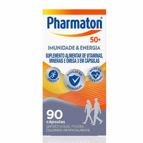 Polivitamínico Pharmaton 50+ 90 Unidades - Cápsula