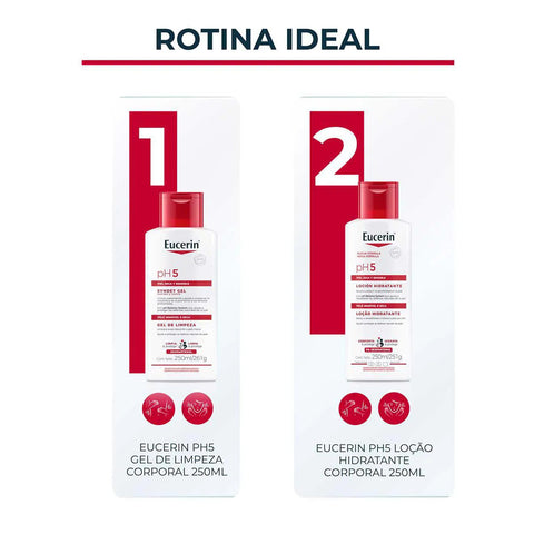 Loção Hidratante Para Pele Sensivel e Seca Eucerin Ph5 - 250Ml