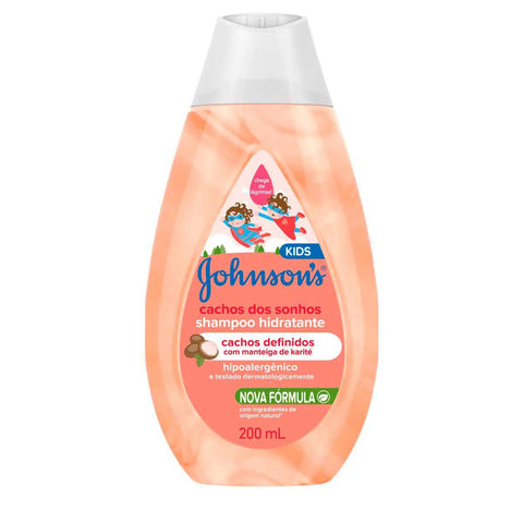 Shampoo Johnson's Baby Cachos dos Sonhos - 200 mL