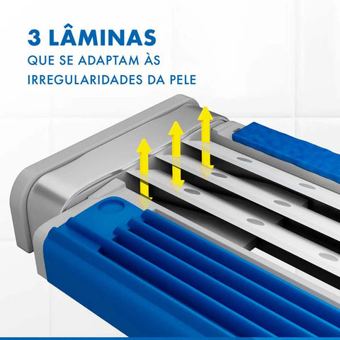 Gillette Prestobarba 3 Tradicional - 4 Unidades