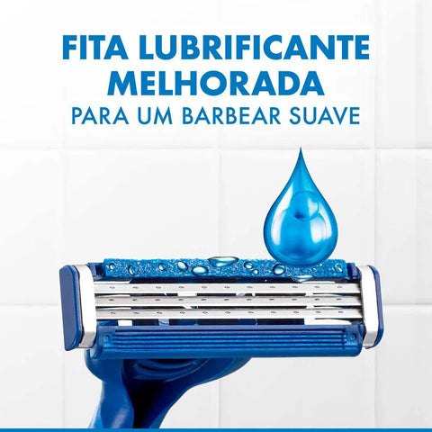 Gillette Prestobarba 3 Tradicional - 4 Unidades