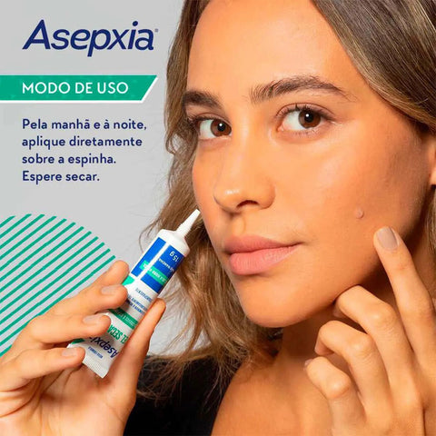 Gel Secativo Transparente Asepxia 15G