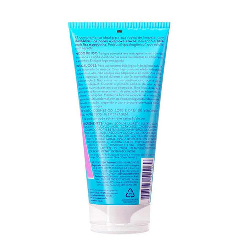 Sabonete Esfoliante Asepxia Líquido Com 100Ml