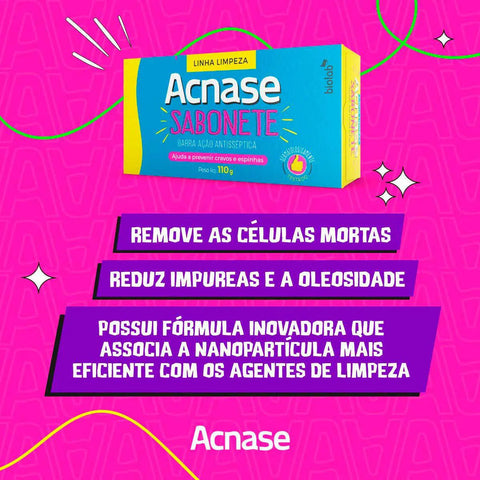 Sabonete Em Barra Acnase Cravos e Espinhas 110G
