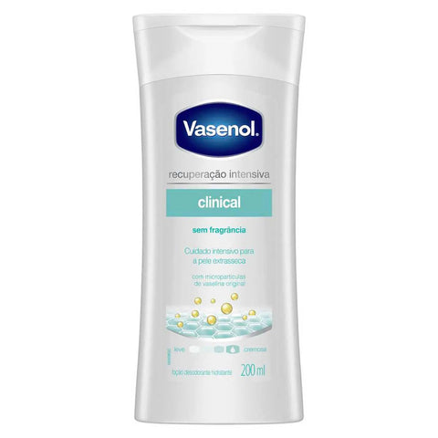 Loção Hidratante Corporal Vasenol Clinical Recuperação Intensiva 200Ml